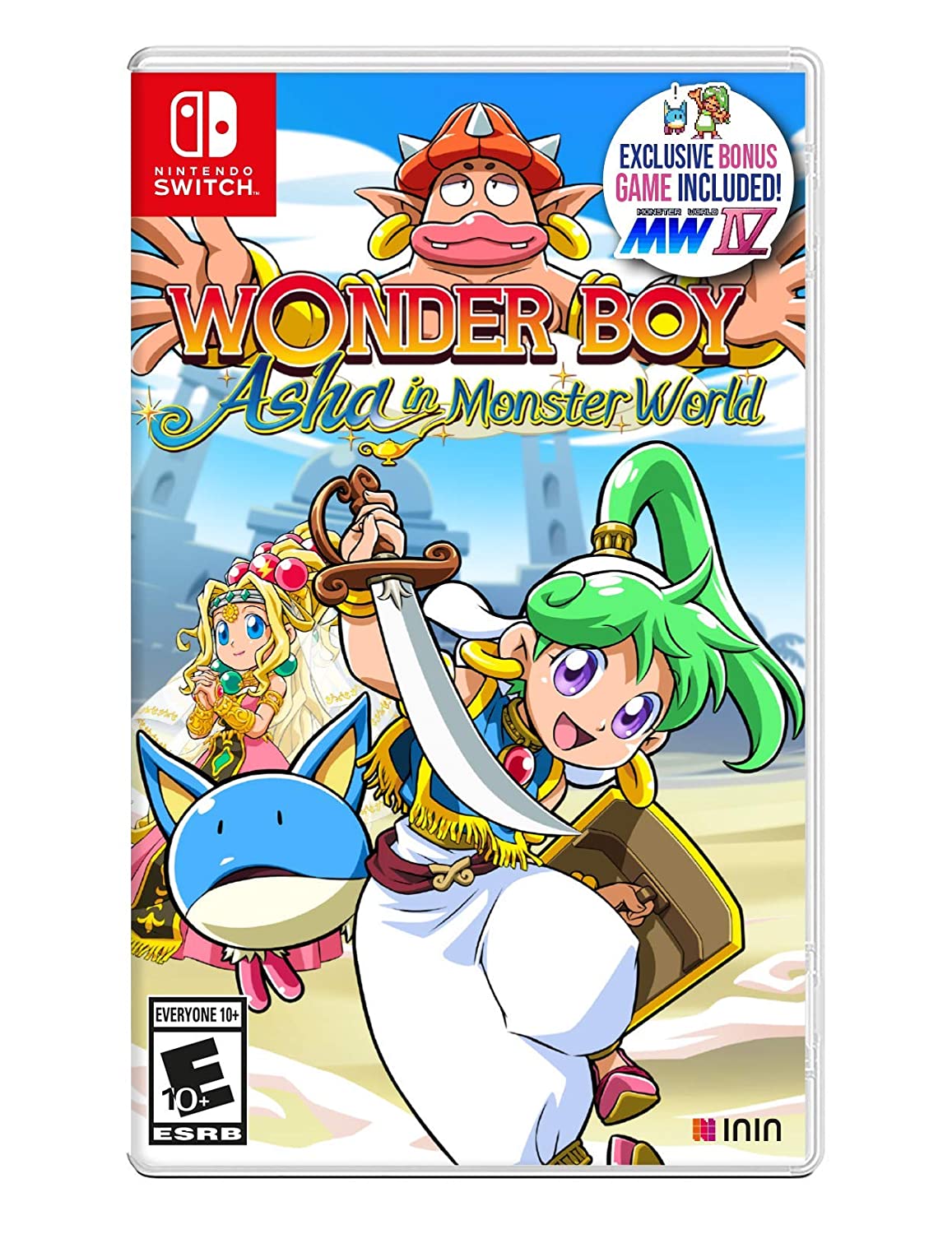 Avanquest Wonder Boy Asha Monster World Nintendo Switch Video Games