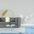 thumbnail image 2 of Escultura De Bola De ángel De Cristal, Figura De Resina De Metal, Adorno De Escritorio Para Interiores, Estatua, Soporte Para Pasillo, Chimenea, Dormitorio, Sala De Estar, Oficina,, 2 of 8