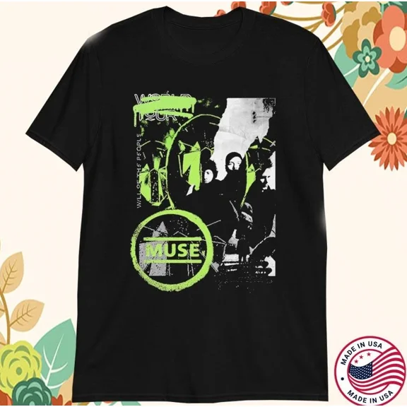 VINTAGE Muse Tear Will Of The People Tour T-shirt size S-5XL