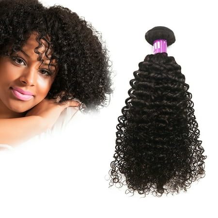 Unique Bargains Hair Kinky Jerry Curly Human Hair 18 1 Bundles