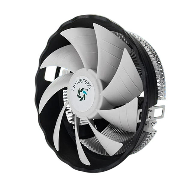 Methold Enfriador de CPU para computadora, ventilador de refrigeración RGB profesional extraíble, repuesto de radiador modificado para Juegos de teclado y mouse para computadora Blanco sin brillo