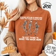 thumbnail image 1 of Funny Skeleton Halloween Shirt - Ivory - 2XL, 1 of 4