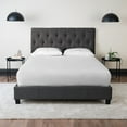 thumbnail image 1 of Diamond Bed Charcoal Frame with Headboard - Full, 1 of 1
