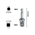 thumbnail image 3 of Jack Socket Adapter,Sturdy Scissor Jack Drill Adapter,Heavy-Duty Socket Converter for Scissor Jac, 3 of 6