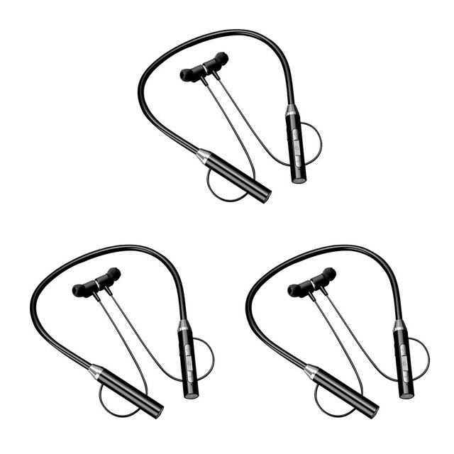 Seitruly Auriculares Auriculares Auriculares compatibles con Bluetooth Auriculares deportivos impermeables recargables Suministro de llamadas de voz para Type1 NO1