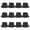 Black, variant on White Bucket Hat by Make Market â€“ Cotton-Poly Blend Blank for DIY Customization with Fabric Paints - Markers & Embellishments - One Size Fits Most Adults - 12 Pack