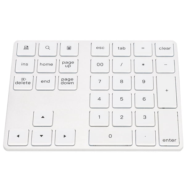 Teclado numérico inalámbrico, teclado numérico inalámbrico BT, teclado numérico inalámbrico, instalación sencilla