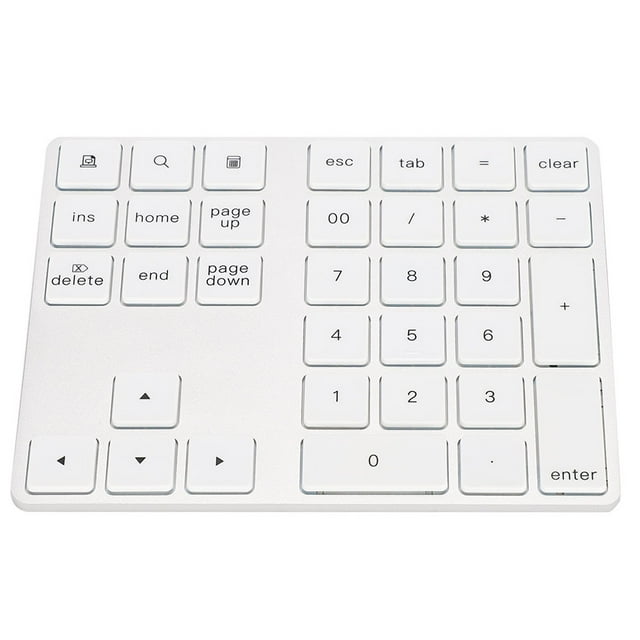 Clavier BT, Clavier Omnidirectionnel Anti-intrusion, Clavier 34 Touches, Durable pour PC