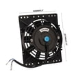 thumbnail image 3 of FlyFlise 6 Inch Slim Electric Radiator 12 V 80W Cooling Fan Push or, 3 of 8