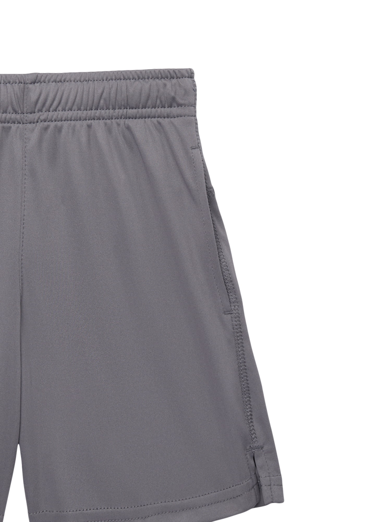 Athletic Works Boys Core Performance Shorts, 5-Pack, Sizes 4-18 & Husky