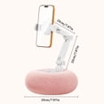 thumbnail image 3 of Tablet Stand Pillow Compatible With Phone/Tablet 360° Rotating Phone Holder For Bed Soft Plush Fabric With Detachable Bowl Reading And Relaxation, 3 of 9