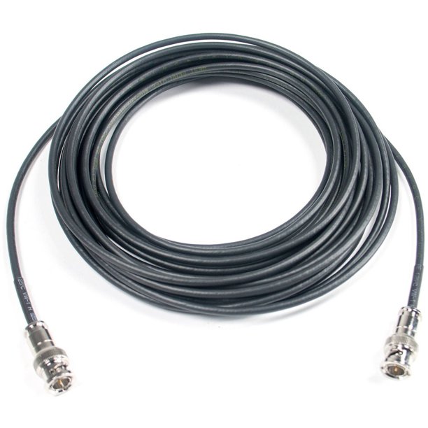 Elite Core Miniature Coaxial Cable, Compression BNC Connectors