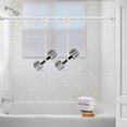 thumbnail image 2 of Tringle de Rideau de Douche - Tringle de Rideau de Douche à Ressort à Tension Réglable en Acier Inoxydable de Qualité Supérieure - Antidérapante Sans Perçage Sans Rouille pour Salle de Bain, 2 of 7