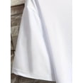 thumbnail image 3 of Camiseta informal para hombre con estampado de letras moderno: cuello redondo, manga corta, tejido elástico para primavera/verano/otoño. Para adultos, hombres, mujeres, adolescentes, jóvenes., 3 of 4