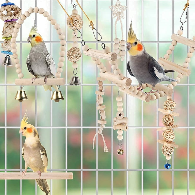 Bird Toys For Caged Birds Rat Food Bird Parrots Toys Bird Swing