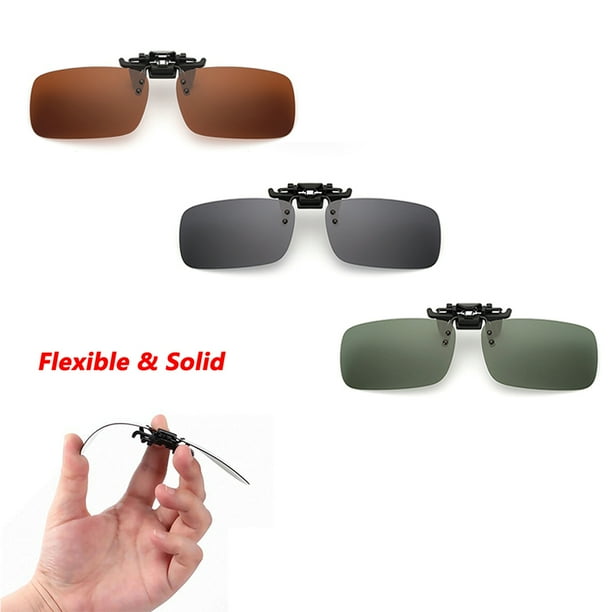 tooloflife Polarized Flip Up Clip On Sunglasses Polarized Lens UV 400 AntiGlare for Adults