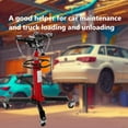 thumbnail image 6 of Telyswee Transmission Jack, 0.6Ton/1322lbs Hydraulic Telescopic Transmission Jack, 2-Stage Floor-Standing Transmission Jack, with Foot Pedal, 360° Swivel Wheel, Garage/Workshop/Car Lift, 6 of 6