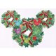 thumbnail image 1 of Cuadros Decorativos Diamond 5D DIY Corona de Navidad Conjunto especial parcial de diamantes de imitación Ehuebsd Nuevos Originales, 1 of 8