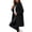Black, variant on KICILVS Long Sherpa Jacket Women Fuzzy Button-Down Coat with Pockets Notched Collar Warm Winter Outerwear for Casual
