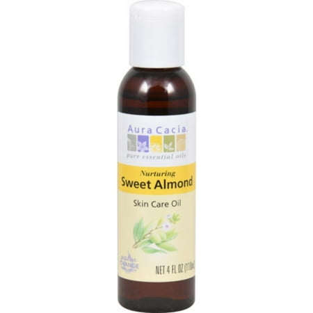 Aura Cacia Sweet Almond Skin Care Oil 4 oz