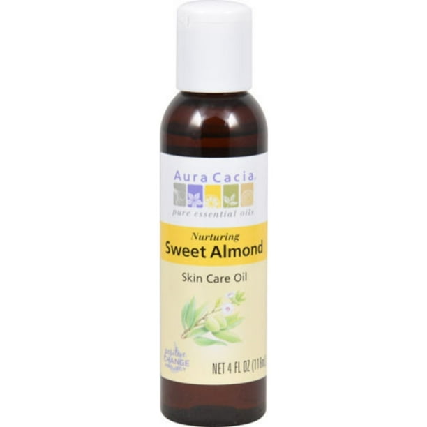 Aura Cacia Skin Care Oil Sweet Almond 4 fl oz Liquid