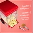 thumbnail image 6 of Nostalgia Hot Air Popcorn Maker, 12-Cup Countertop Popcorn Machine with Measuring Cup, Dark Red, 6 of 7