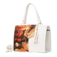 thumbnail image 2 of Bolsa Yute De Mujer FANA Deva Color Blanco Se Única Haz Reventa, M3906!!, 2 of 3