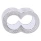 thumbnail image 3 of Riwesomey Cable de aluminio Crimps Sleeve 8-Shape Doble agujero Virola Crimping Loop Clips de cuerda de alambre OD 1 1.2 1.5 2 2.5 3 4 5 6 8 10 Herramientas y ferretería, 3 of 6