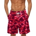 thumbnail image 1 of toraway Mens Spring Summer Casual Shorts Pants Printed Sports Beach Pants With Pockets S, 1 of 3