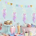 thumbnail image 3 of Atrapasueños de unicornio con luz LED, decoración de atrapasueños de plumas para niñas, decoración de dormitorio, regalo de bendición para colgar en la pared, 3 of 5
