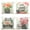 vase, variant on Hanmun Spring Throw Pillow Covers 18x18 Inch Decorations for Home Farmhouse Linen Cushion Case