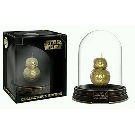 Funko Pop! Star Wars Deluxe BB-8 Gold Chrome Acrylic Dome Hot Topic Exclusive Vinyl Figure