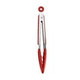 thumbnail image 1 of Last Chance Qaailabf Kitchen Tongs, Silicone Tongs For Cooking, Stainless Steel Non-Stick Kitchen Tongs For Grilling, Cooking, Dining (7 Inches), 1 of 2