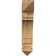 thumbnail image 2 of Ekena Millwork 3 1/2"W x 14"D x 18"H Merced Arts & Crafts Smooth Bracket, Western Red Cedar, 2 of 4