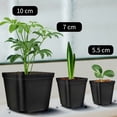thumbnail image 4 of Decoración de interiores con material de alta calidad, macetas de plástico grueso para sembrar semillas, frutas, hierbas y verduras, promueve plantas más saludables a través de una construcción, 4 of 5