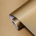 thumbnail image 3 of Sliver Peel and Stick Wallpaper x Metallic Textured  Paper Modern Self Adhesive Thick Texture Vinyl  Wall Paper for Bedroom Kitchen Cabinets Fridge, 3 of 4