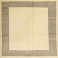 thumbnail image 1 of Ahgly Company Machine Washable Indoor Square Contemporary Sun Yellow Area Rugs, 4' Square, 1 of 7