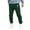 Dark Green&&100, variant on CONROSES Mens Baggy Sweatpants Graphic Print Pants for Men Casual Wide Leg Elastic Waist Drawstring Soft Loose Sports Joggers With Pockets