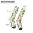 thumbnail image 5 of Haiem Mushroom and Frogs Socks, Funny Novelty Crazy Design Cotton Socks Sports Socks Knee High Socks For Men, Women,1Pairs - Gift For Working Friends, 5 of 9