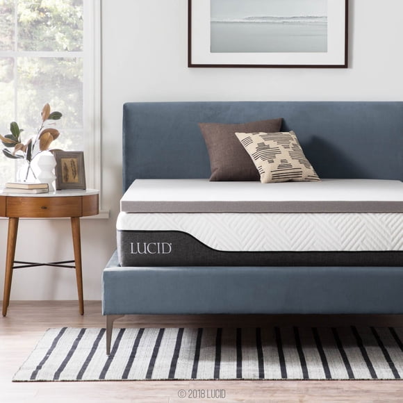 Cubrecolchón Lucid Memory Foam de 5 cm, tamaño doble