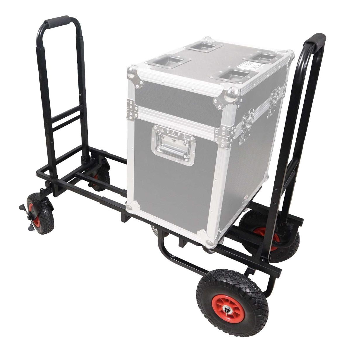 ProX X-ROLLNRUN ROLL & RUN Folding 8-in-1 Multi-Cart Rolling Utility Dolly Height Adjustable Rolling Hand Truck