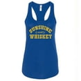 thumbnail image 2 of New Gold Logo Sunshine And Whiskey Tank Top Women Tank Top Soft and Comfy Tank Top, Lightweight Tank Top Color Royal Blue Large, 2 of 3