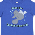 thumbnail image 4 of Inktastic Save the Chubby Mermaids with Cute Manatees Boys or Girls Toddler T-Shirt, 4 of 5