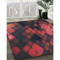 thumbnail image 2 of Ahgly Company Indoor Rectangle Patterned Raspberry Purple Novelty Area Rugs, 8' x 12', 2 of 6