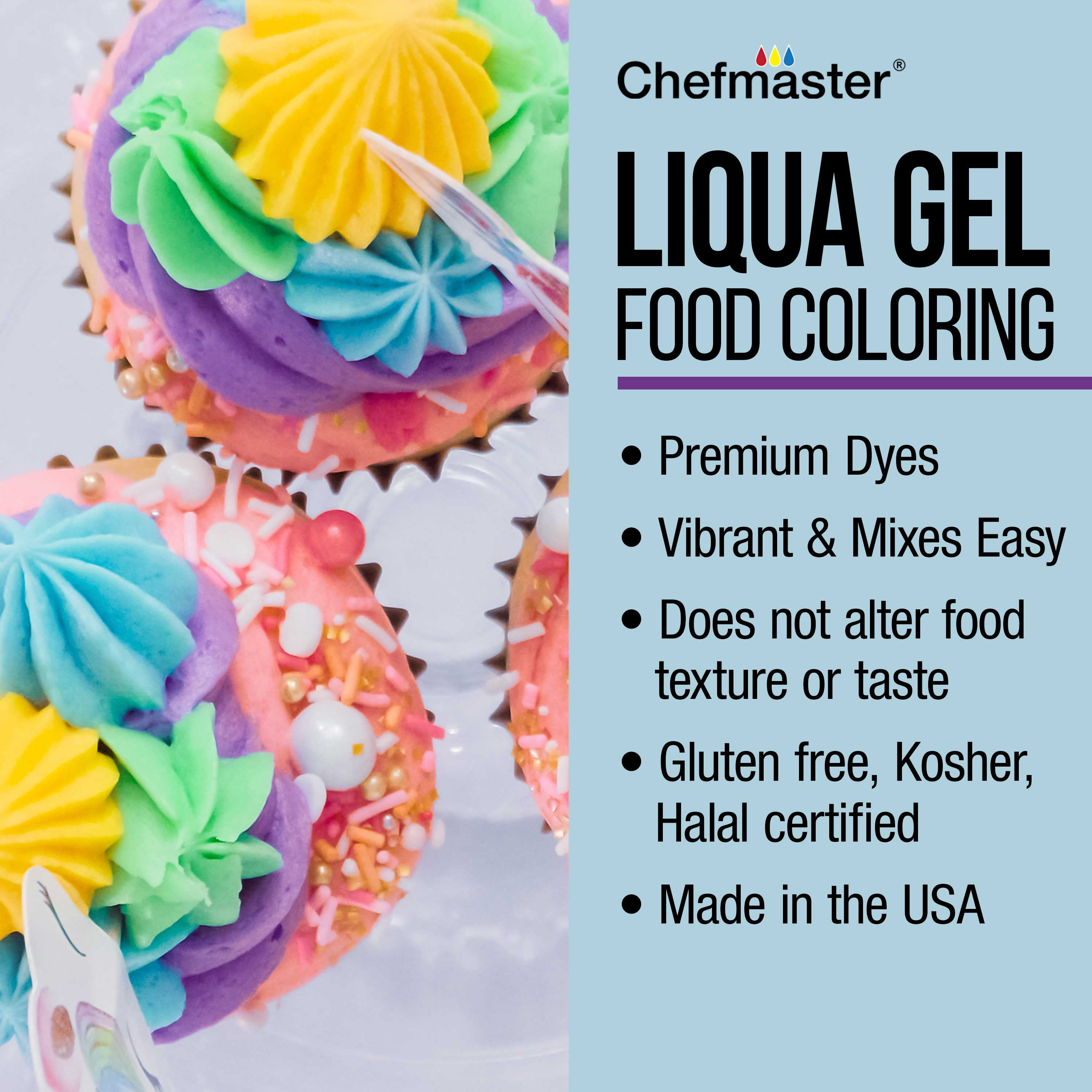 Chefmaster Gel Paste Food Color 1oz – Cake Connection
