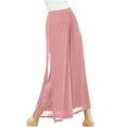 thumbnail image 2 of Utoimkio Women's Wide Leg Flowy Pants Summer Casual Loose High Waisted Lounge Pants for Women, 2 of 5