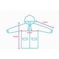thumbnail image 2 of kpoplk Kids Raincoats For Boys Waterproof Rain Jacket Cartoon Children Toddler Rain Wear Children Rain Poncho,Blue, 2 of 4
