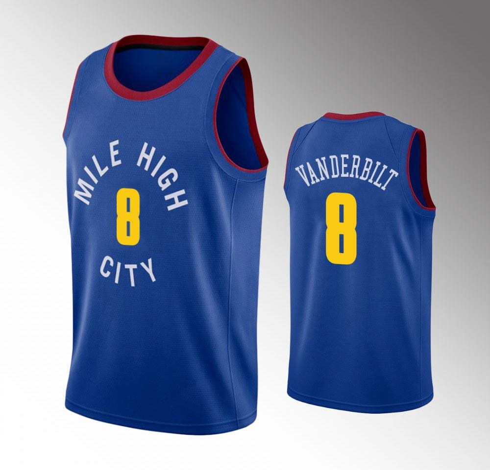 Basketball Jerseys Will Barton Jersey Denver Nuggets Custom NBA