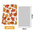 thumbnail image 2 of toallas de mano con diseño de hojas de arce y calabaza, de algodón, para el baño, para el otoño, para el secado, la limpieza y la cocina, 40 x 60 cm, 2 of 5