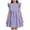 Purple, variant on Girls' Dresses Fly Sleeve Dress Dance Party Dresses Spring And Summer Simple Style Clothes 4-12 Years